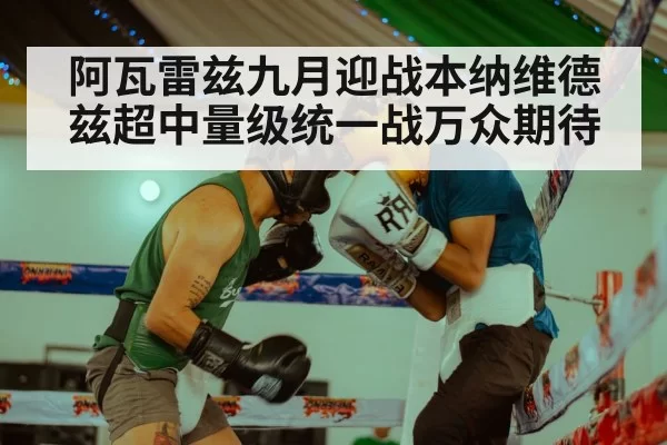 阿瓦雷兹九月迎战本纳维德兹超中量级统一战万众期待